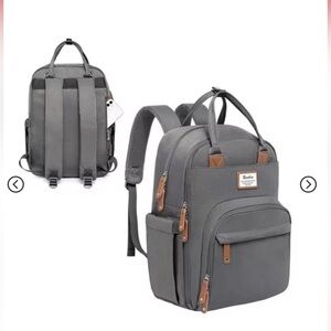 RUVALINO Large Diaper Bag Backpack, Multifunction Baby Changing Bags EUC